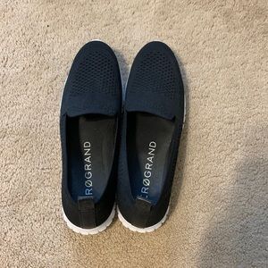 Black Zerogrand slip-on shoes